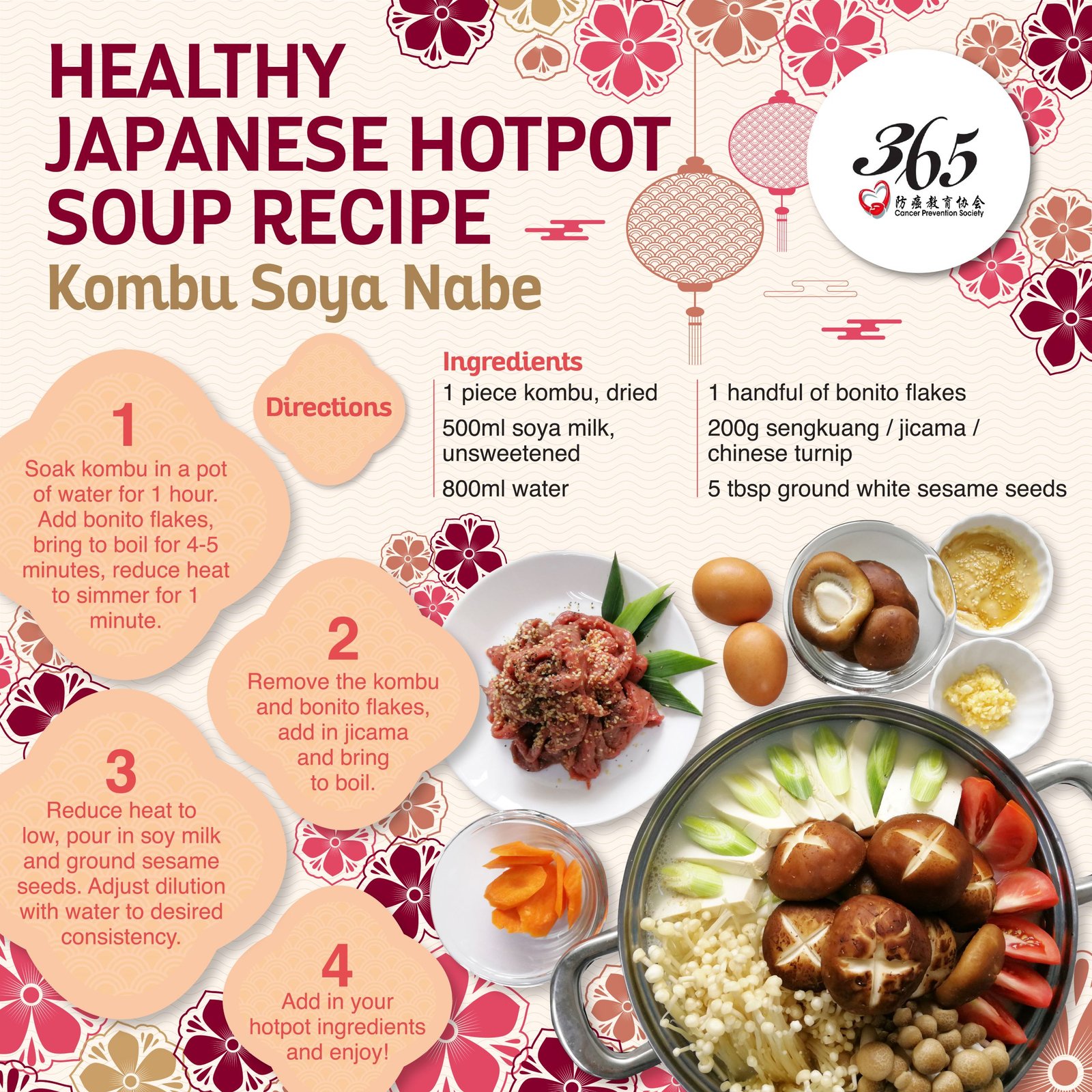 Healthy Japanese Hotpot Soup Recipe